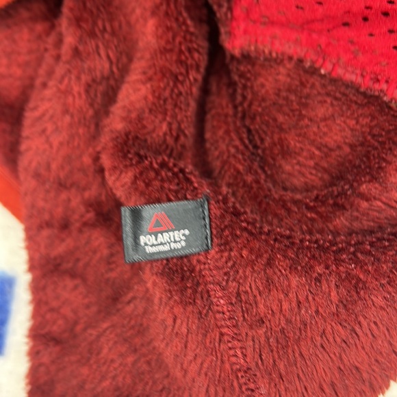 Women Patagonia ReTool Red Polartec Fleece - Picture 7 of 9